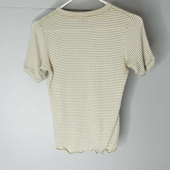 ARMANI COLLEZIONI STRIPED SHIRT SIZE 8 - Picture 2 of 5